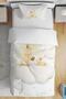 Fairy Tale Diyari Rabbits Patterned Single Baby Kids Bedding Set