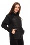 Ghassy Co Women's Lightweight Puffer Sports Jacket with Hooded Scuba Garnish - 5