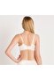Shaping / Sculpting Large Size Hollow Underwire Bra with Plain Fabric Tulle - 2