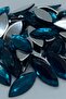 Decoration Stone Blue Crystal 9x20mm 1000 Pieces Acrylic Gems