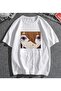 Grandükkan Genshin Impact Printed White Unisex Oversize T-Shirt - 2