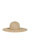 Beige Slogan Detailed Women's Straw Cap Twoss23Sp00014 - 9