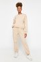 Women's Beige Sweatpants 3SAK40104NK - 2