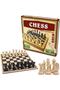 Chess Set And Magnetic Darts Family Game Set Educational Toy Box Games - 2