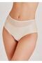 783 Women's Skin Wide Brim High Waist Tulle Panties