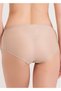 High Waist Wide Brim Tulle Panties 783 - Mink - 2