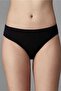 Q-en Women's Black White Skin 3-Piece Bamboo Panties