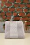 Elissa Set of 8 Towels - Gray Pink Stone Beige - 2
