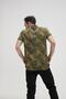 Men's Khaki Polo Neck T-Shirt Raddle Pique Polo - 4