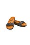Family Size Genuine Leather Unisex Anatomical Sole Soft Thick Nubuck Slippers - 5