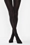 Women's Black Thermal Pantyhose 1 - 2