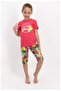Girl's Pomegranate Flower Suit 864-4