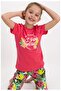 Girl's Pomegranate Flower Suit 864-4 - 2