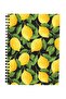 Gift - N097 A5 Design Spiral Notebook - Lemon Tree