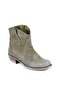 Green Genuine Leather Women's Boots - 105-2500-VENUS - R3 - 2
