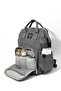 Gray Mother Baby Care Bag - 2