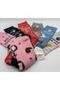 Daily 6 Pairs Women's Full Towel Soft Fun Patterns Winter Socks - 2