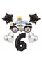 Best Police Car Balloon Foil Set Concept Age 6