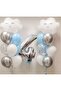 Sky Cloud Balloon Birthday Set Age 4