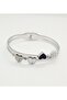 Steel with Heart . Model Silver Color Bracelet - 2