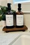 Wooden Pedestal Soap Dish Wooden Riser For Bathroom Kitchen Decor Soap Tray Candle Plant Holder - 4