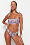 Çiçek Desenli V Kesim Normal Paça Bikini Altı TBESS23BA00220