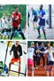 Sports Resistance Tire 5 Different Resistance Aerobics Band Pilates Squat Work Tire Pilates Tire 5 Pieces - 2