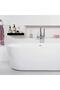 Modern, Aesthetic Design Metal Shower Rack Stainless Modern Metal Shower Rack Metal Bathroom Rack - 5