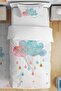Dream Cloud Patterned Single Baby Kids Bedding Set