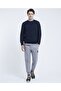 Men's Knitted Roundneck C.W.Wool Sweater - 4