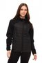 Ghassy Co Women's Lightweight Puffer Sports Jacket with Hooded Scuba Garnish - 2