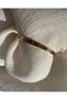 Steel Roman Numeral Handcuff Bracelet - 5
