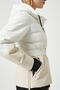 Women's Beige Patterned Coat 3WAK20155EW - 7