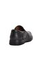 216 Black Genuine Leather Men's Casual Shoes - 4