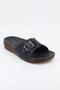 Orthopedic Sole Double Buckle Women's Slippers - 5