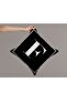 Lettered Cushion Cover - Letter F - 43x43 Cm - 2
