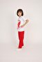 Boy's Short Sleeve Ataturk Printed T-shirt Linen Trousers Suit School Performance 23 April 29 October - 3