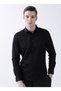 Classic Collar Dobby Black Men's Shirt Gm2024700365
