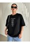 Oversize T-shirt Optimistic Printed - 4