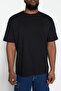 Big Size Black Regular/Normal Cut 100% T-Shirt Tmnss23Ts00134 - 8