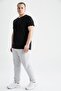 Carrot Fit Recycled Sweatpants with Lace Detail - 4