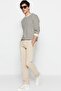 Taş Regular Fit Chino Gabardin Pantolon TMNSS23PL00032 - 5