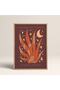 Wooden Framed Abstract Colorful Patterns Flower Modern Art Painting