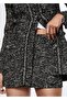 Stone-Embellished Buttoned Tweed Jacket - 5