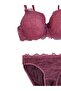 طقم حمالة صدر نسائية من Dusty Rose Ecru مكون من قطعتين مملوءة بسلك داخلي - 2