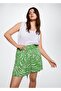 Patterned Belted Shorts - 7