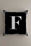 Lettered Cushion Cover - Letter F - 43x43 Cm