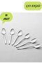 Nehir Sahara Plain Tea Spoon 18 Pieces River-sahraçaykaşık