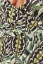 Çiçek Desenli V Yaka Sırt Dekolteli Normal Paça Mayo TBESS23MA00320 - 5