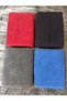 4 Barber, Hairdresser, Sports, Daily 50x90 Cm. Solid Color Colored Towel - 4